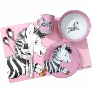 Ritzenhoff & Breker GmbH & Co. KG Kindergeschirr Happy Zoo 8er Set pink