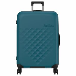 Rollink Vega 360 - faltbarer 4-Rollen-Trolley 76 cm deep lagoon