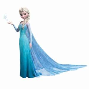 Room Mates DISNEY Frozen Elsa glitzernd Mehrfarbig