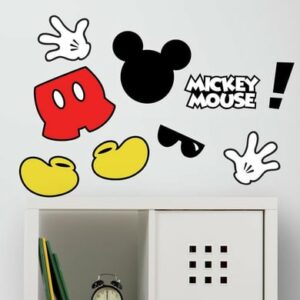Room Mates DISNEY Mickey Maus Symbole Mehrfarbig
