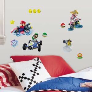 Room Mates Mario Kart mit Freunden Mehrfarbig