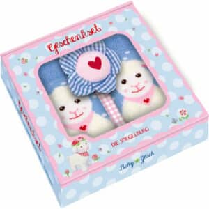 SPIEGELBURG COPPENRATH Geschenkset Lämmchen (Socken & Armrassel) - BabyGlück