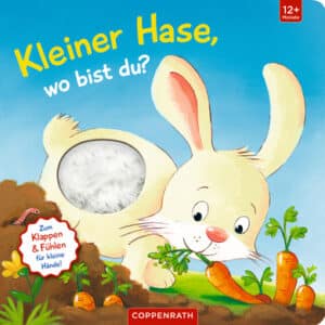SPIEGELBURG COPPENRATH Mein 1. Guckloch-Fühlbuch: Kleiner Hase