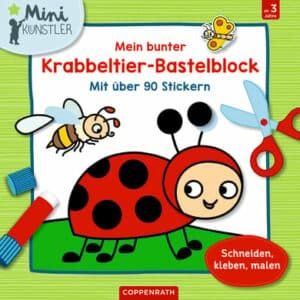 SPIEGELBURG COPPENRATH Mein bunter Krabbeltier-Bastelblock (Mini-Künstler)