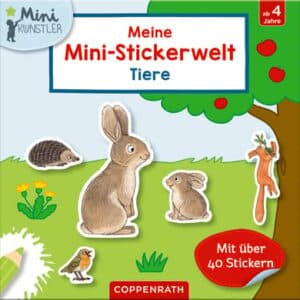 SPIEGELBURG COPPENRATH Meine Mini-Stickerwelt: Tiere (Mini-Künstler)