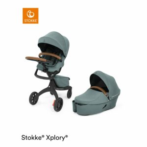 STOKKE® Kinderwagen Xplory® X inklusive gratis Tragewanne Cool Teal