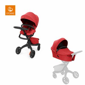 STOKKE® Kinderwagen Xplory® X inklusive gratis Tragewanne Ruby Red