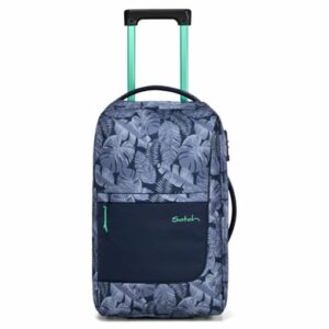 Satch Flow - 2-Rollen Kabinentrolley S 54 cm tropic blue