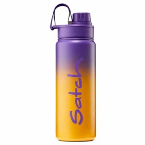 Satch Zubehör Edelstahl 500 ml - Trinkflasche Purple Graffiti