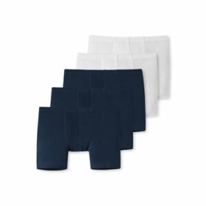 Schiesser Boxershort Dunkelblau/Weiß