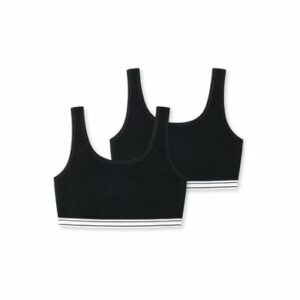 Schiesser Bustier 95/5 Organic Cotton schwarz