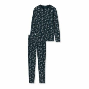 Schiesser Pyjama Original Classics anthrazit