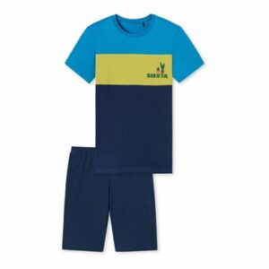 Schiesser Schlafanzug (Homewear-Sets) Original Classics blau