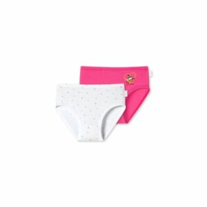 Schiesser Slip Weiß/Pink