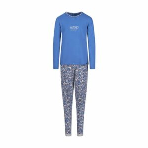 Skiny Pyjama Blau/Blumen