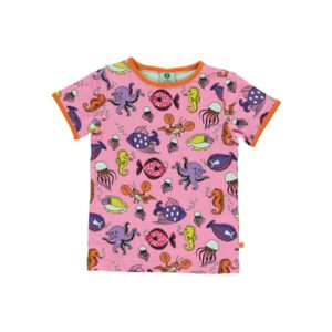 Smafolk T-Shirt Fish sea pink