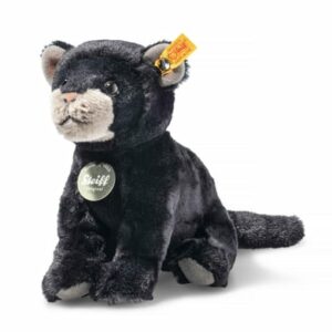 Steiff Baby Panther Taky sitzend schwarz