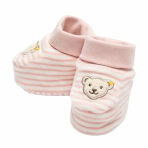 Steiff Babyschuh silver pink