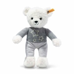 Steiff Teddybär Knuffi weiß/grau