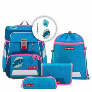 Step by Space - Schulranzen Set 5tlg. Dolphin Pippa