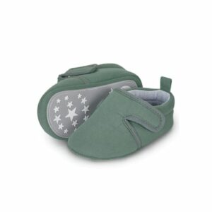 Sterntaler Baby-Krabbelschuh dunkelgrün