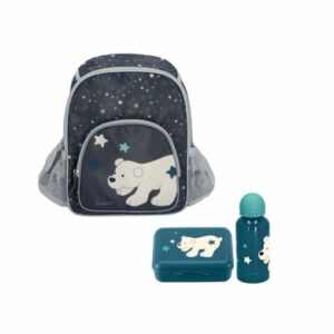 Sterntaler Kinder Rucksack 3er Set türkis