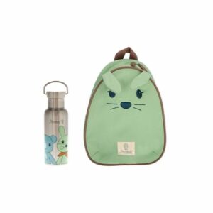 Sterntaler Rucksack & Flasche Stay true to nature 2er Set grün