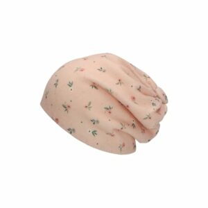 Sterntaler Slouch-Beanie Blümchen rosa