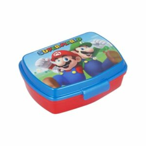 Stor Lunchbox Mario Luigi Super Mario bunt