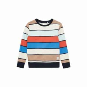 TOM TAILOR Sweatshirt gestreift bunt