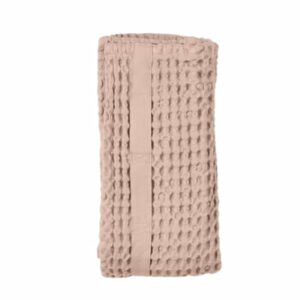 The Organic Company Handtuch Big Waffle Hand Towel Pale rose