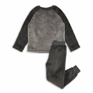 Threadboys Hausanzug THB LW Cube Lounge Set Charcoal_Grey_Borg