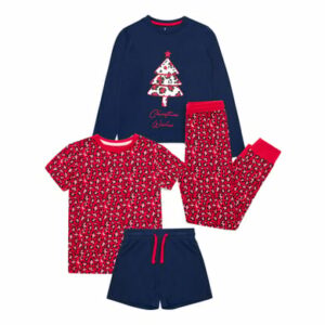 Threadgirls Schlafanzug Snow Red/Navy