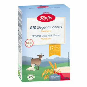 Töpfer Bio-Ziegenmilchbrei Mehrkorn 200 g ab dem 6. Monat