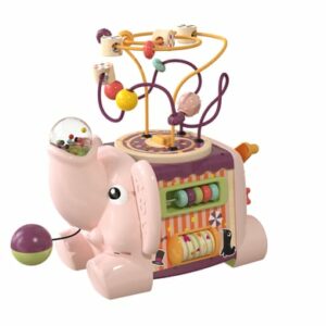 TopBright Toys® 5 in 1 Motorikwürfel Elefant
