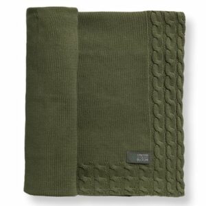 VINTER&BLOOM Decke Joy Olive Green