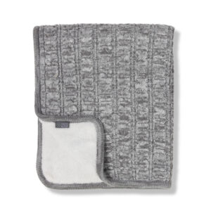 VINTER&BLOOM Kuscheldecke Cuddly Grey Melange