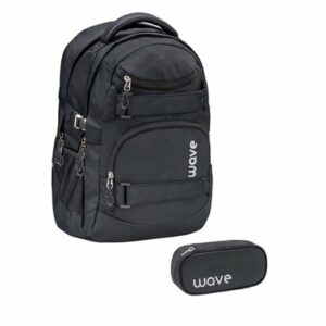 WAVE Rucksack Infinity Set 2-teilig Black