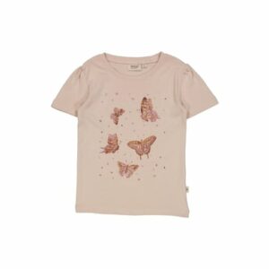 Wheat T-Shirt Schmetterlinge pale lilac