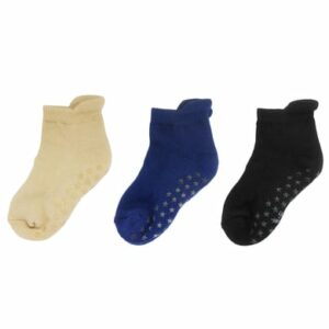 Yalion Baby Kurzsocken beige blau schwarz