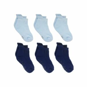 Yalion Baby Kurzsocken hellblau dunkelblau