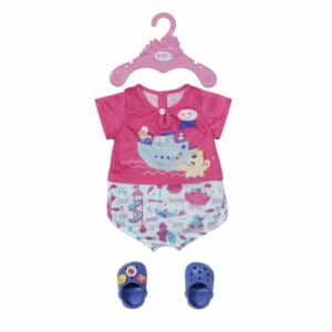 Zapf Creation BABY born® Bath Pyjamas & Clogs 43 cm