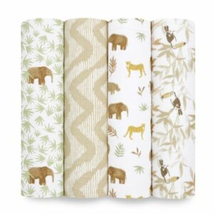 aden+anais™ Musslin Pucktuch 4er-Pack Tanzania 112 x 112