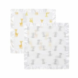 aden + anais™ essentials Baumwoll-Musselin-Schmusetuch 2er-Pack safari babes