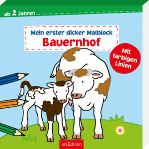 arsEdition Mein erster dicker Malblock – Bauernhof