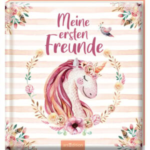 arsEdition Meine ersten Freunde – Einhörner (Aquarell-Optik)