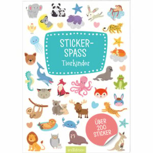 arsEdition Stickerspaß Tierkinder