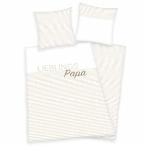 babybest® Bettwäsche Lieblings-Papa 135 x 200 cm