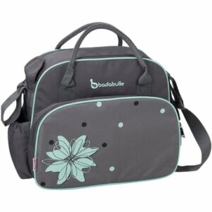 badabulle Wickeltasche Vintage grau/blau