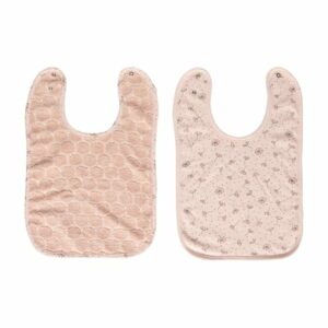 bébé jou® Lätzchen 2er Pack Fabulous Wish Pink